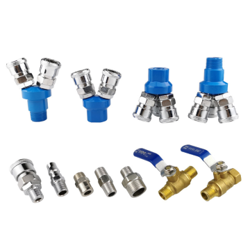 C-Type Iron Pneumatic Couplers Quick Release Coupling
