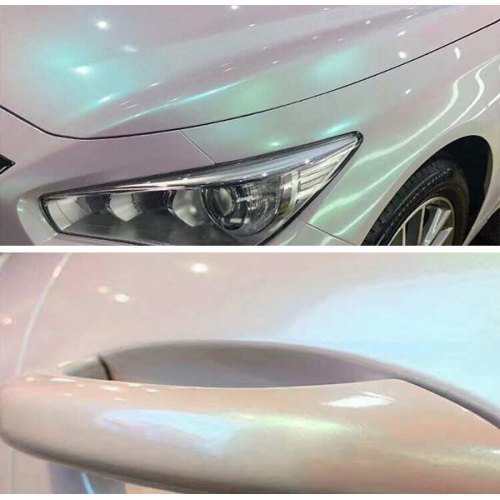 Chamäleon Shining Fantasy White Car Wrap Vinyl