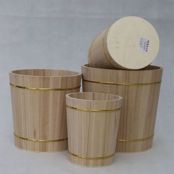 Mdf beech/oak/birch wooden bucket wholesale