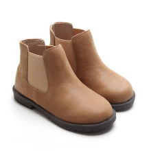 Popular Brown Wax Leather Boots