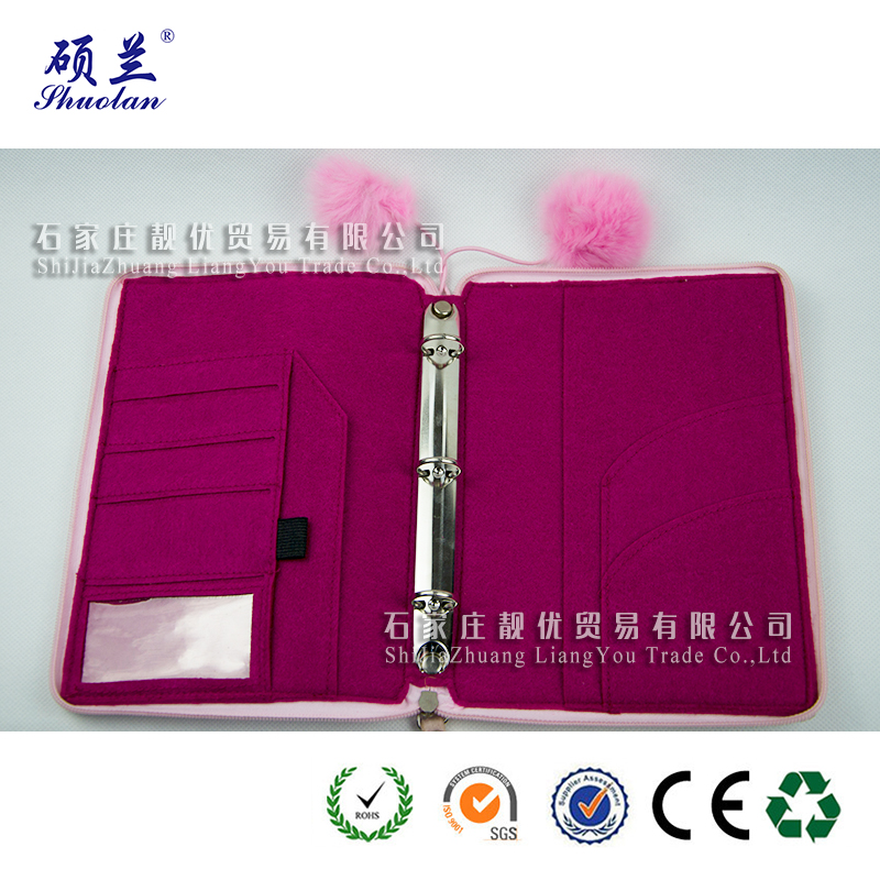 Hot Selling Felt Notebook Cover