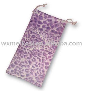 microfiber eyeglasses drawstings pouch