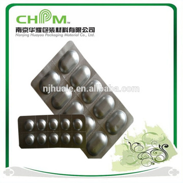 PA/AL/PVC colored alu alu foil roll supplier in Nanjing