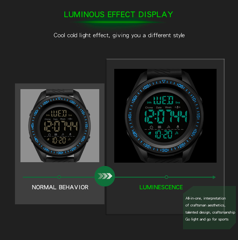 SANDA 6013 Digital Watches Men Luxury Brand LED Display Wristwatch Sports Military Waterproof Watch Clock Relogio Masculino