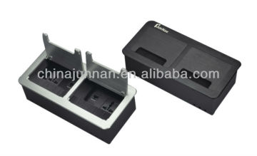 aluminum alloy brush desktop socket and the desktop power socket