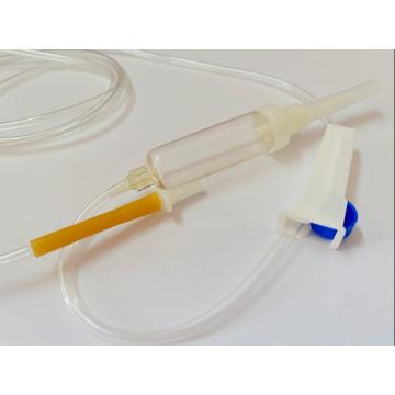 Disposable Iv Set With Rubber Tube