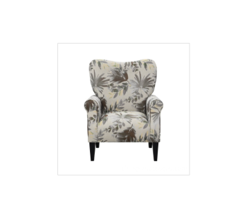CX638E Grey Multi Fabric Armed Accent Chair