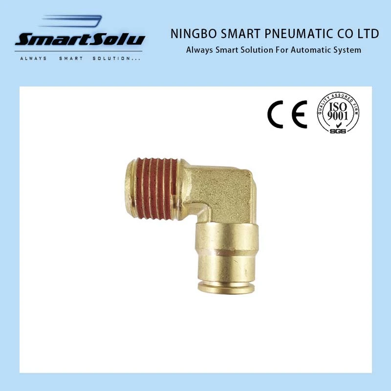 DOT-Pl Series Right Angle Copper Nature Push in DOT Fittings