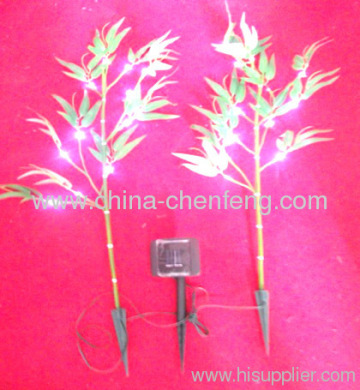 Small Bamboo Garden Decorating Solar Lights 