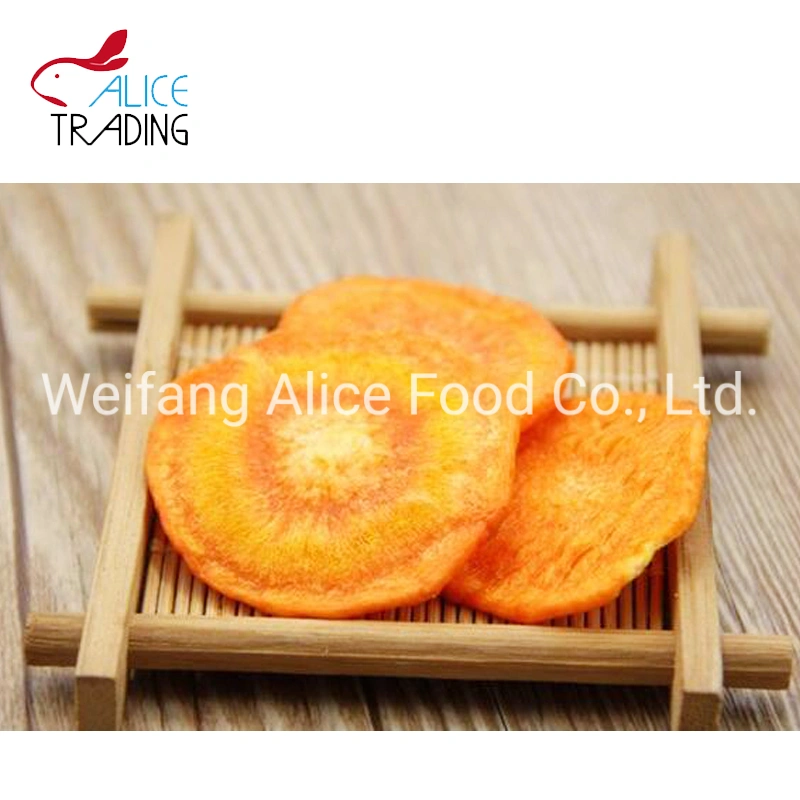 Chinese Bulk Packing Vf Vegetable Snack Vacuum Fried Carrot Chips