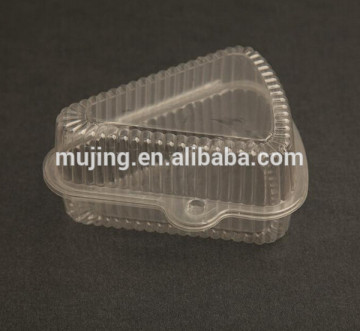 Triangle Plastic Disposable Cake Containers