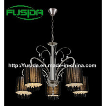 2014 nueva línea moderna iluminación de la lámpara de paño (D-8163/5)