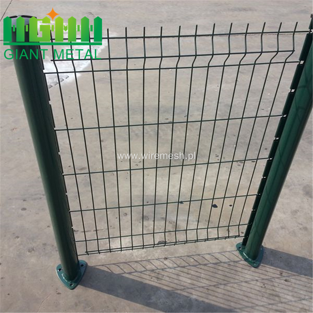 Curve Corrosion Resistance Bending Welded Colorful  Fence