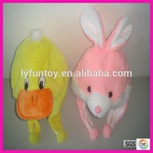 Wholesale ICTI SEDEX Soft Baby Warm Hat Plush Animal Hat