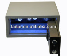 With blue LED hold watches safety box