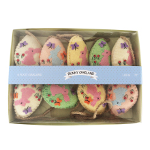 Easter egg bunting banner set