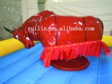 Hot sale inflatable machinal bull/ inflatable rodeo bull/inflatable mechanical bull