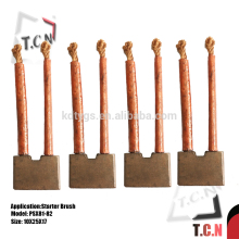 PSX81/82 High quality carbon brush for auto starter replacement, starter brush