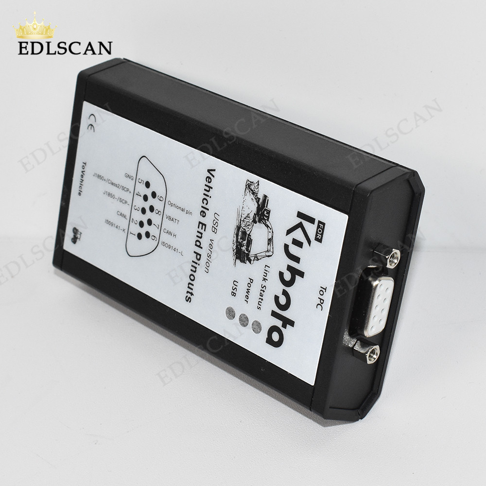 For Kubota no software Diagmaster For Takeuchi Python interface DIAGNOSTIC KIT (PYTHON)