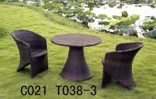 conservatory or rattan dining furniture study table and chai