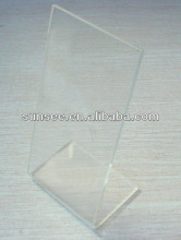 custom manufacture clear acrylic sign holder,acrylic holder manufacturing