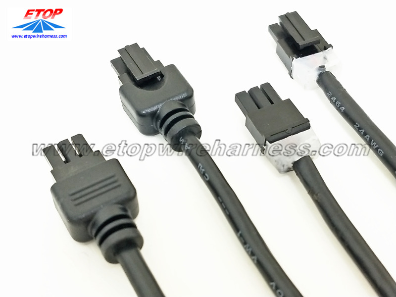 Connector de mini ajustat de 3Pin sobreposat