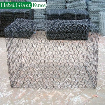 Double Twist Galvanized Woven Gabion Basket