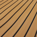 Flooring bàta aotrom Teak & Black Marine EVA