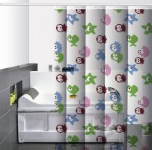 Waterproof Bathroom printed Shower Curtain Brackets