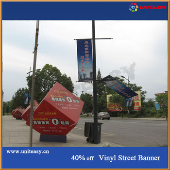 outdoor hanging street banner for events