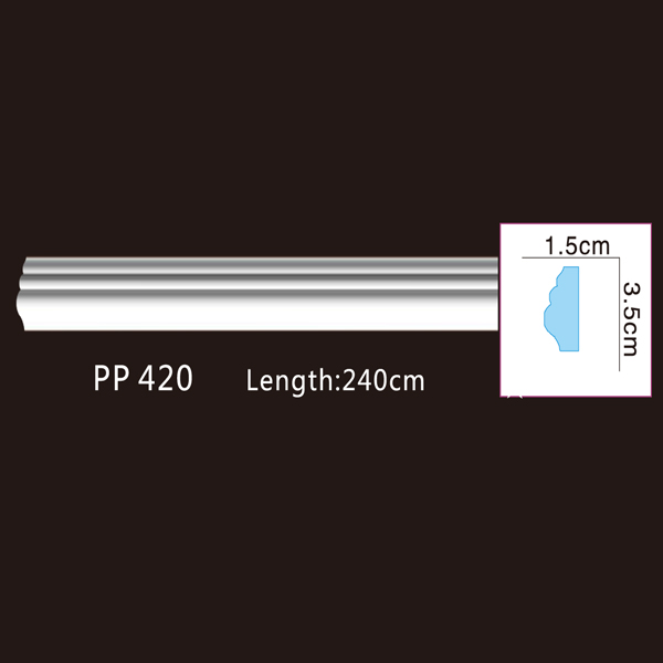 PP420 Polyurethane အလှဆင်ပစ္စည်းနံရံများအတွက်နံရံများအတွက်ပုံသွင်းခြင်း