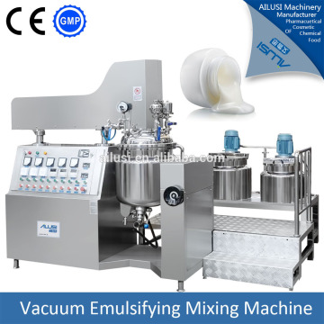 High shear lotion cream vacuum emulsifying mixing machine