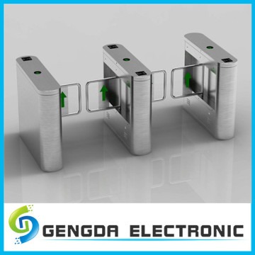 High security rfid reader automatic gates swing turnstile