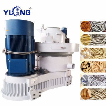 Equipment for pressing biomass pellets