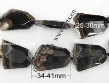 Gets ice quartz agate clear quartz charm bracelet