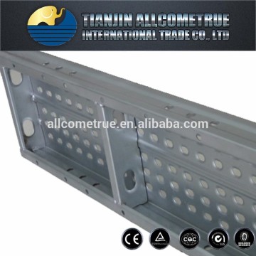catwalk / metal deck / scaffolding steel planks with hooks, made in China