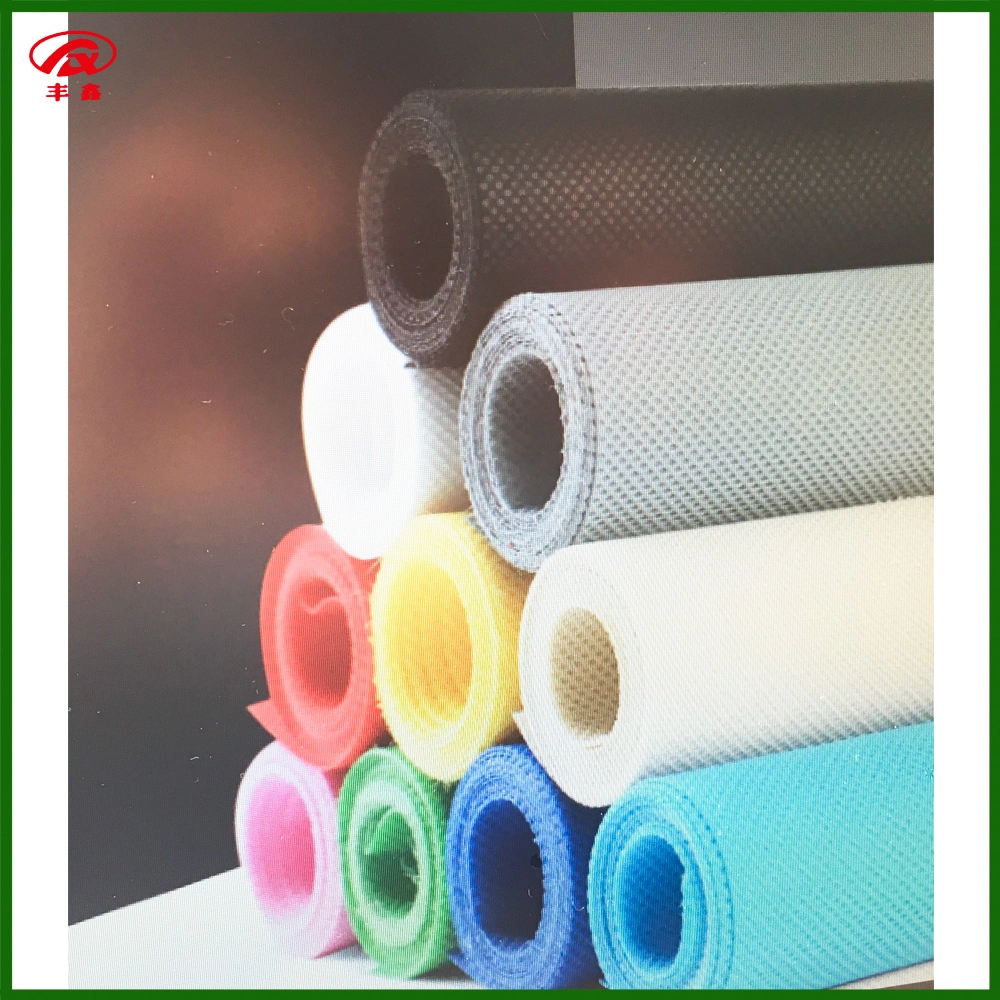 PP Polypropylene Spunbond Tela no tejida Rolls TNT Telas Nonwoven Tela Jumbo Rolls