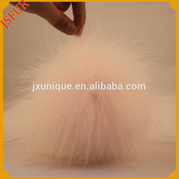 Noble surprice real fur pom pom trim