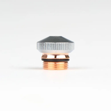 Chrome-Plated DNE D15 D17 Laser Cutting Nozzle