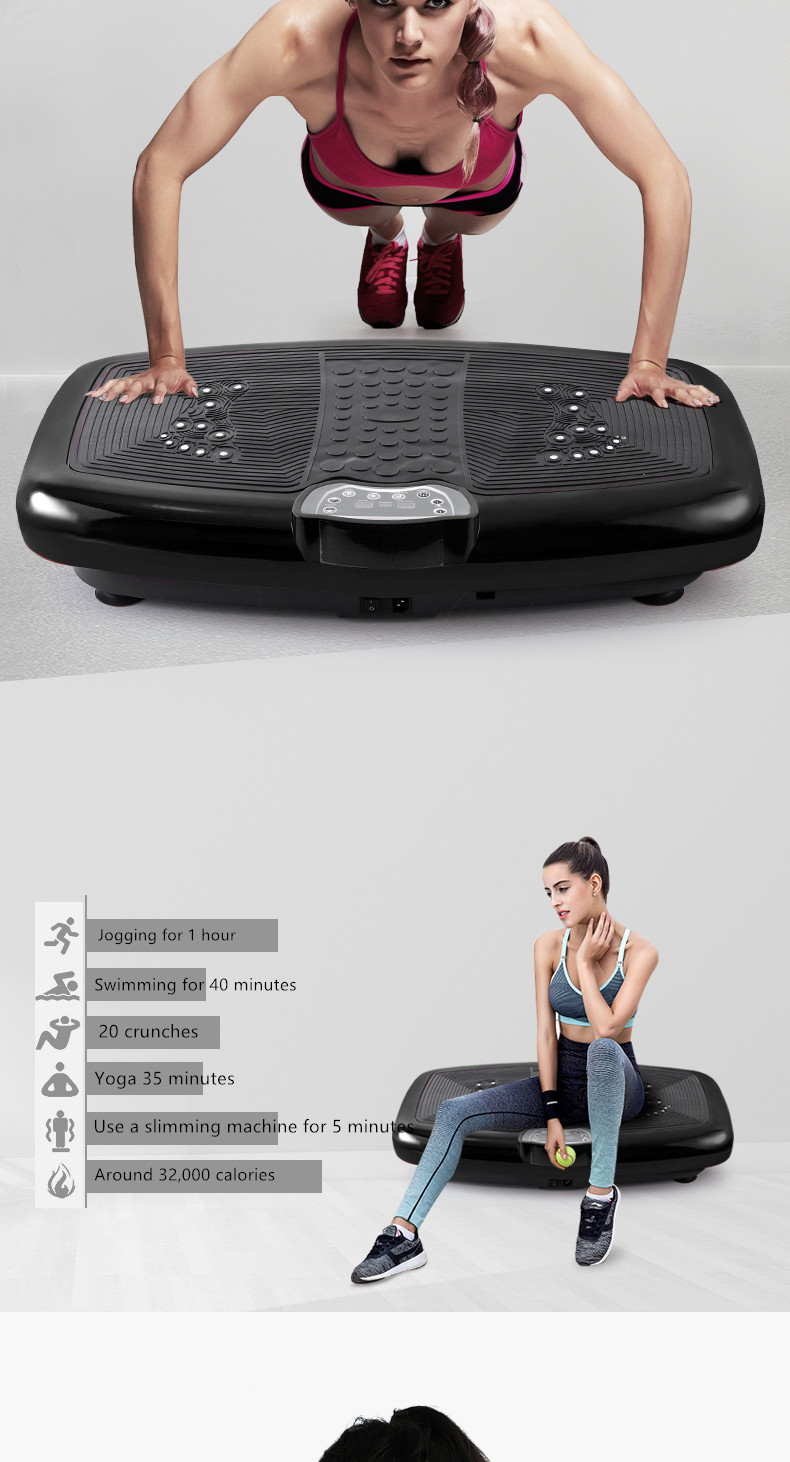 Body slimming whole body vibration machine to lose weight