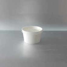 Custom White Paper Soup Cup for Hot Soup - Popular Dispos Solution
