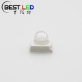 عدسة القبة SMD LED 555NM قياسية LEDs 15 درجة