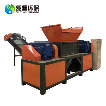 Kinerja Stabil 2 Shaft Wood Plastic Shredder Machine