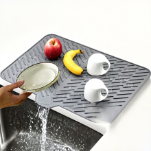 Silicone Dish Drying Mat for Kitchen Counter