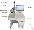 Logam / Plastik Fiber Laser Marking Machine JGH-101