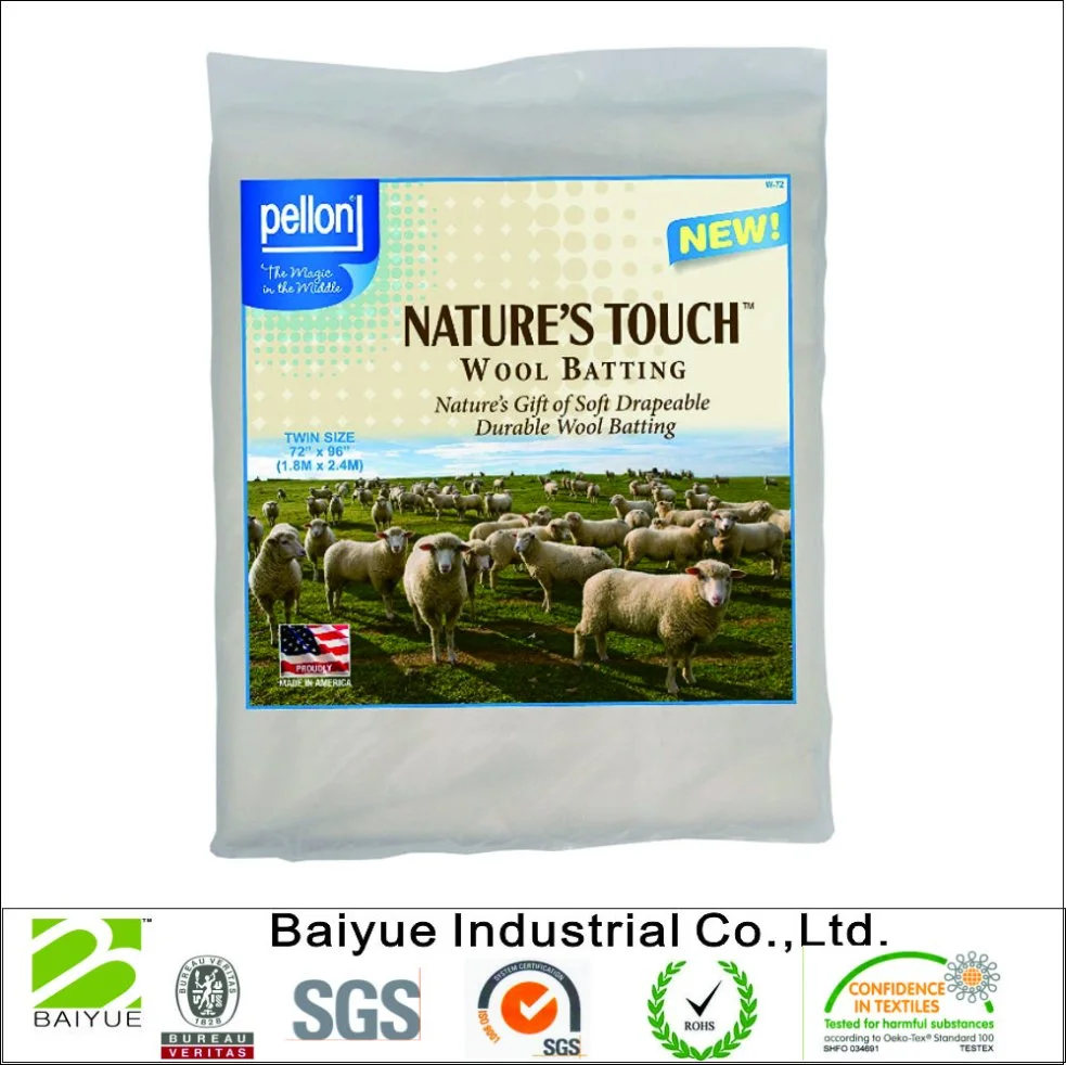 100% Wool Batting for Mattress Bedding/Quilt Filling