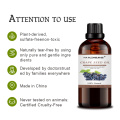 Massagem natural para o óleo de semente de uva orgânica