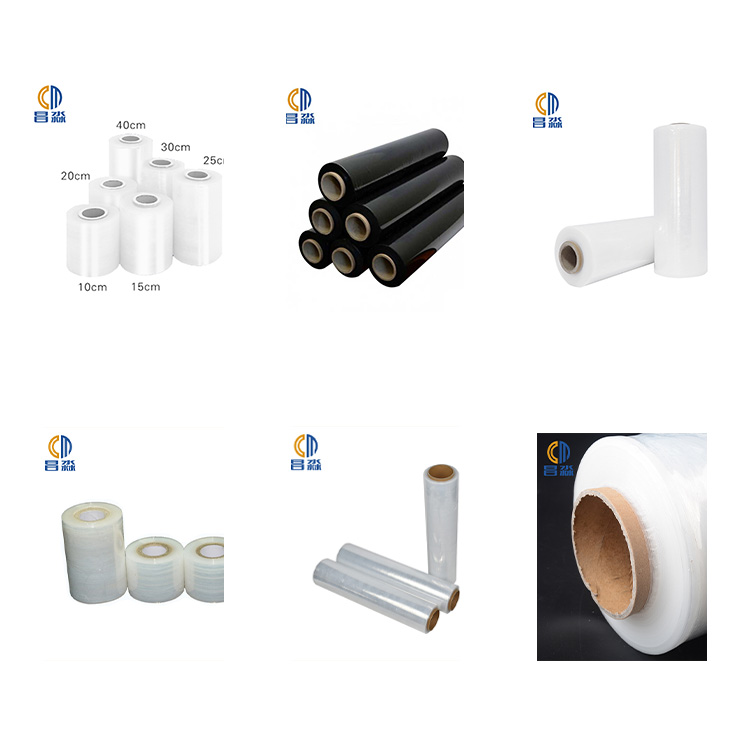 High Quality Moisture Proof BF-1 Recycle PE LLDPE Black Stretch Film