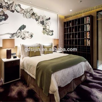 Luxury european style hotel bedroom set furniture,modern young style hotel bedroom set furniture