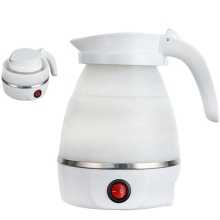 Portable Foldable Silicone Electric Kettle 0.6L Travel Water Heater Jug